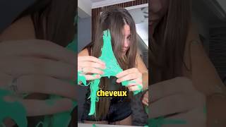 Comment enlever le SLIME des Cheveux 😨 shorts [upl. by Milt29]