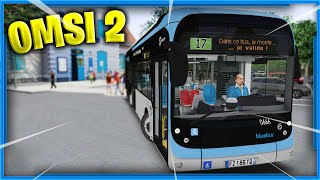 🚌OMSI 2  Bolloré BlueBus 12M Sur Grand Paris Moulon Ligne 17😍 [upl. by Trillbee473]