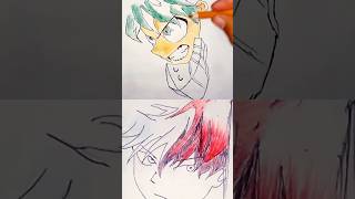 Hero academia drawing shorts [upl. by Hsirrap]