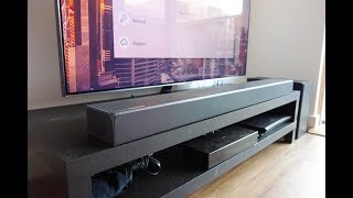 Samsung HWN850 review  The BEST soundbar with Dolby Atmos amp DTSX  By TotallydubbedHD [upl. by Ninos57]