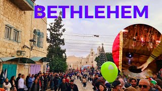 MERRY CHRISTMAS Lets go for Christmas Celebrations in Bethlehem 2022 [upl. by Ewald]