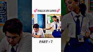 School Love Story 😘💞🙈  Part 7 ❤️ schoollovestory shorts viralvideo lovestory love [upl. by Wellington]