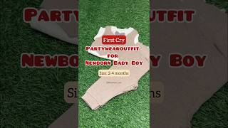 Partywear clothes for newborn baby boy  Christmas clothes ideas for newborn baby boy christmasbaby [upl. by Fremont350]