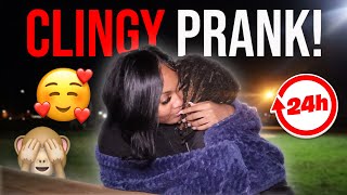 BEING CLINGY FOR 24 HOURS PRANK ON “CRUSH” 🥰 [upl. by Sugna]