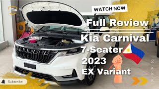 Kia Carnival 2023  22L EX AT 7Seater Automatic  Mid Variant  RyanKristine [upl. by Nina]