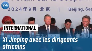 Sommet ChineAfrique  Xi Jinping et les dirigeants africains réunis pour lavenir du continent [upl. by Ahsyt]