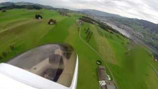 Arcus E 22  Merlischachen  Scenic Flight  RC  GoPro Hero Black 3 [upl. by Sualkin]