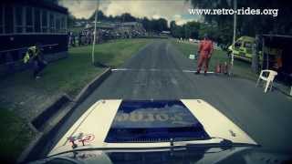 Retro Rides Gathering 2013  Forge Motorsport Mk1 Golf Hill Climb Footage [upl. by Lesiram]