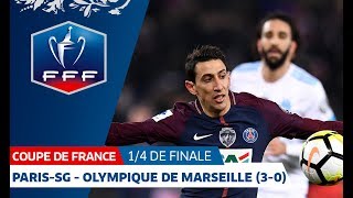 Coupe de France quarts de finale  ParisSGOlympique de Marseille 30 le résumé I FFF 2018 [upl. by Poppy593]