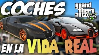 MARCAS y COCHES de GTA V en la VIDA REAL [upl. by Bradly]