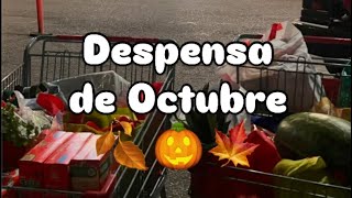 Despensa de Octubre 🍂 vlog vlogs [upl. by Silliw]