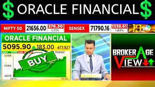 ORACLE FINANCIALSHARE 🛑 ORACLE FINANCIAL SHARE NEWS TODAY  ORACLE FINANCIAL SHARE LATEST NEWS 💥 [upl. by Adnert]