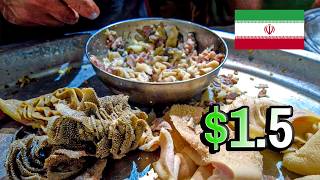 Iranians Love this Food So Much  Iran Street Food  سیرابی شیردان [upl. by Ardnossak]