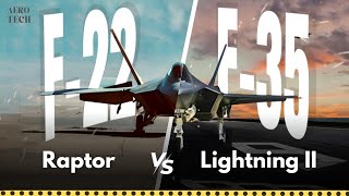 Deep Comparison of F22 Vs F35  Unveiling the Secrets Stealth vs Speed [upl. by Nylodam]