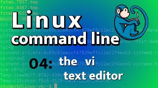 The vi text editor  basic intro  Linux Command Line tutorial for forensics [upl. by Joice]