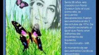 Grávidas Mariposas de Chile Madres Detenidas Desaparecidas  Silvio Rodriguez Mariposas [upl. by Enalahs717]