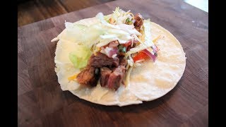 Carne Asada Tacos Sous Vide How To [upl. by Lerred]