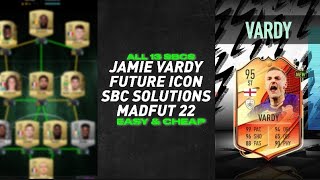 JAMIE VARDY  ALL 13 SBCS  SBC SOLUTIONS  Easiest Way Possible  MADFUT 22 [upl. by Ahsuas727]