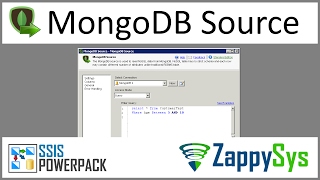 SSIS MongoDB Source  Read multiple arrays from JSON document [upl. by Millan172]