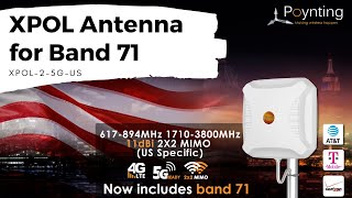 New antenna for Band 71 USA – The XPOL25GUS Antenna Overview [upl. by Neral]