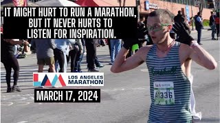 Los Angeles Marathon Highlights II  March 17 2024 [upl. by Milty]