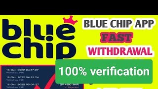 Blue chip app full verification and KYC [upl. by Ahsiak]