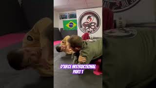 How to do a D’arce choke part 1 [upl. by Acirfa927]