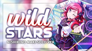 WILD STARS  Nishikino Maki Solo ver KANROMENG Full Lyrics [upl. by Decima]