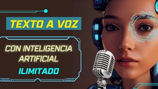 Convertir Texto a Voz Gratis  Tutorial Paso a Paso 🤖🗣️ [upl. by Nawuj]