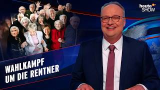 Weihnachtswahlkampf Geschenke für Rentner und Kürzungen für den Rest  heuteshow vom 13122024 [upl. by Bettye]