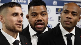 All Blacks speak on a tough test against Scotland [upl. by Atinuj142]