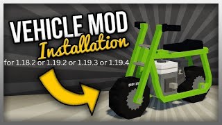 I ported Mrcrayfishs Vehicle mod to newer versions you can download it too [upl. by Gotthelf]