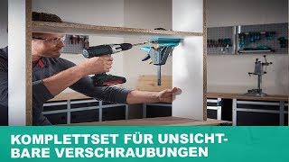 Undercover JigSet Komplettset für unsichtbare Verschraubungen  wolfcraft [upl. by Angelico742]