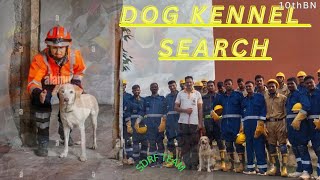 Dog Kennel Search in Collapsed Structure 🐕 [upl. by Shiekh548]