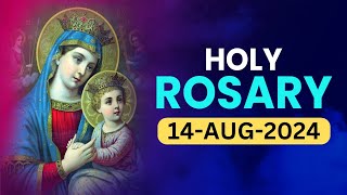 Holy Rosary🙏🏻Wednesday 🙏🏻 August 14 2024🙏🏻Glorious Mysteries of the Holy Rosary🙏🏻English Rosary [upl. by Norat61]