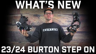 Whats New Burton Step On For The 2324 Season [upl. by Geibel]