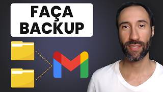 Como Fazer Backup do Gmail necessário [upl. by Ayouqat]