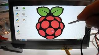 raspberry pi touch screen AT070TN92 works [upl. by Cruce]