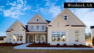 NEW CONSTRUCTION  TOLL BROTHERS in Woodstock GA  4 Bedrooms  45 Bathrooms  atlantarealestate [upl. by Ardie]