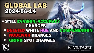 BDO  Global Lab  EvasionAccuracy Rework Changes amp PVE Changes  UPDATE  20240614 [upl. by Giusto]