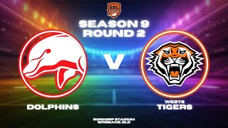 Dolphins vs Tigers  Season 9 Round 2  SRL [upl. by Chivers189]