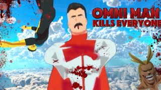 Omni man kills everyone  project demigod [upl. by Glassco]