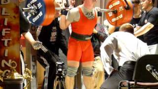 Konstantin Pozdeev  RAW SQ 370kg110kg with wraps  WORLDLIFTING 2010 [upl. by Hara]