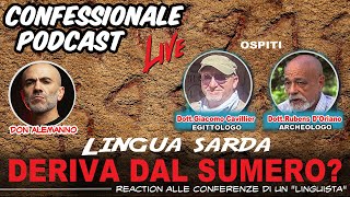 Confessionale Podcast ep85  Reaction alle conferenze di un quotlinguistaquot [upl. by Ajnotal]