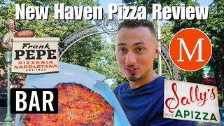 New Haven Pizza Review Frank Pepes Sallys Modern BAR [upl. by Eilah]