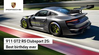 911 GT2 RS Clubsport 25 – MantheyRacing’s special birthday gift [upl. by Arahsal163]