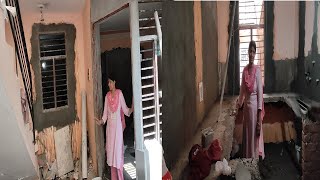 हमारे NEW घर में देखिये कितना काम हो गया है और ले आयी घर के लिए सामान NEW HOUSE Guddu and Ishu Show [upl. by Erv268]