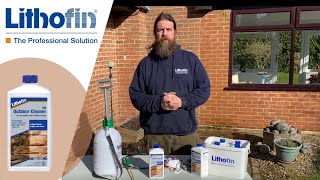 How to Clean Old Concrete Patio Slabs [upl. by Morty274]