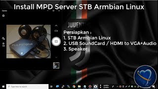 Install MPD Server Pada STB Armbian HG680P  B860H [upl. by Annaehr]