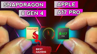 Qualcomm Snapdragon 8 Gen 4 vs Apple A17 Pro Performance amp Benchmark Comparison [upl. by Llerehs669]